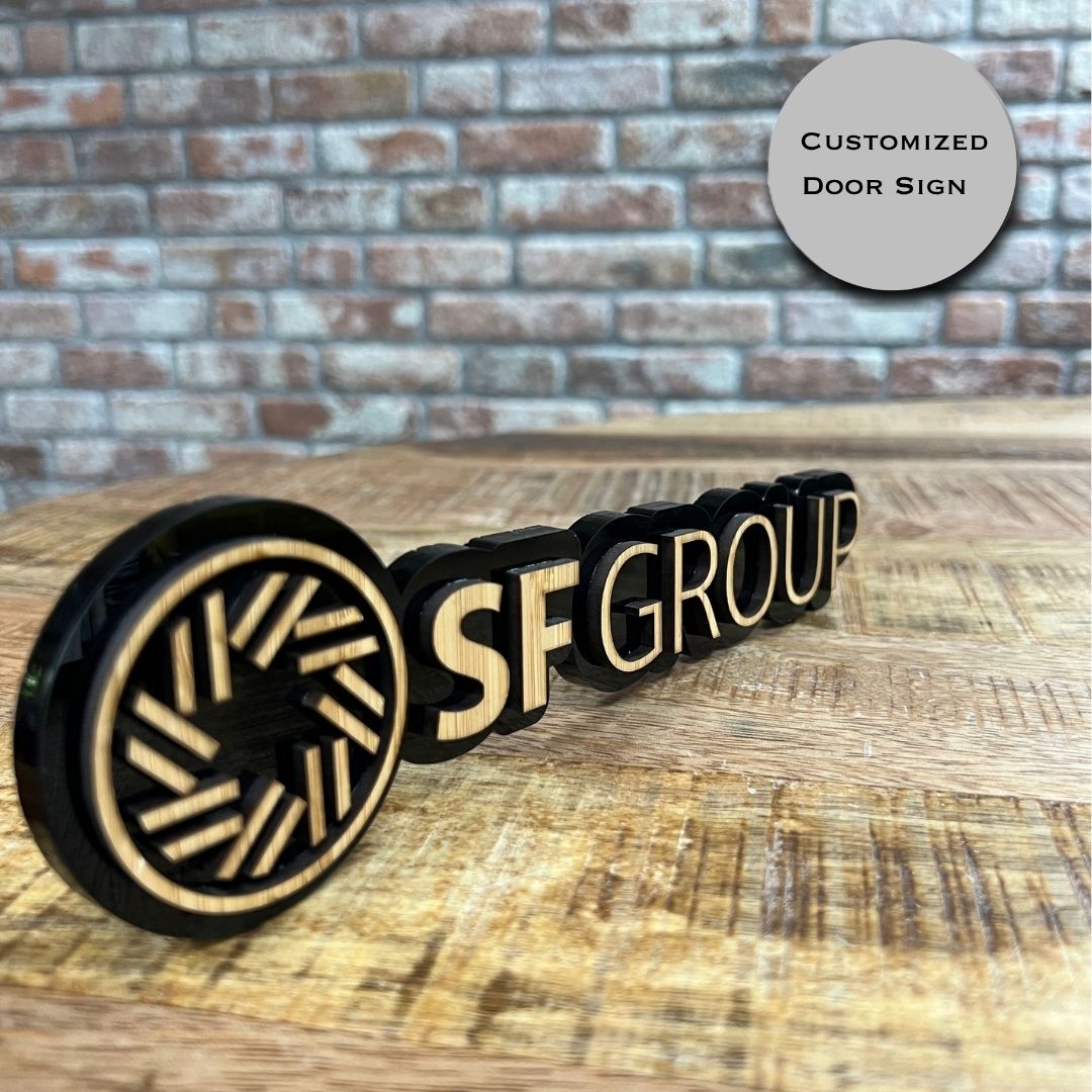 customized door sign