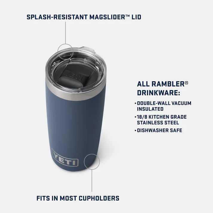YETI Rambler Tumbler 30OZ - Including Engraved Logo