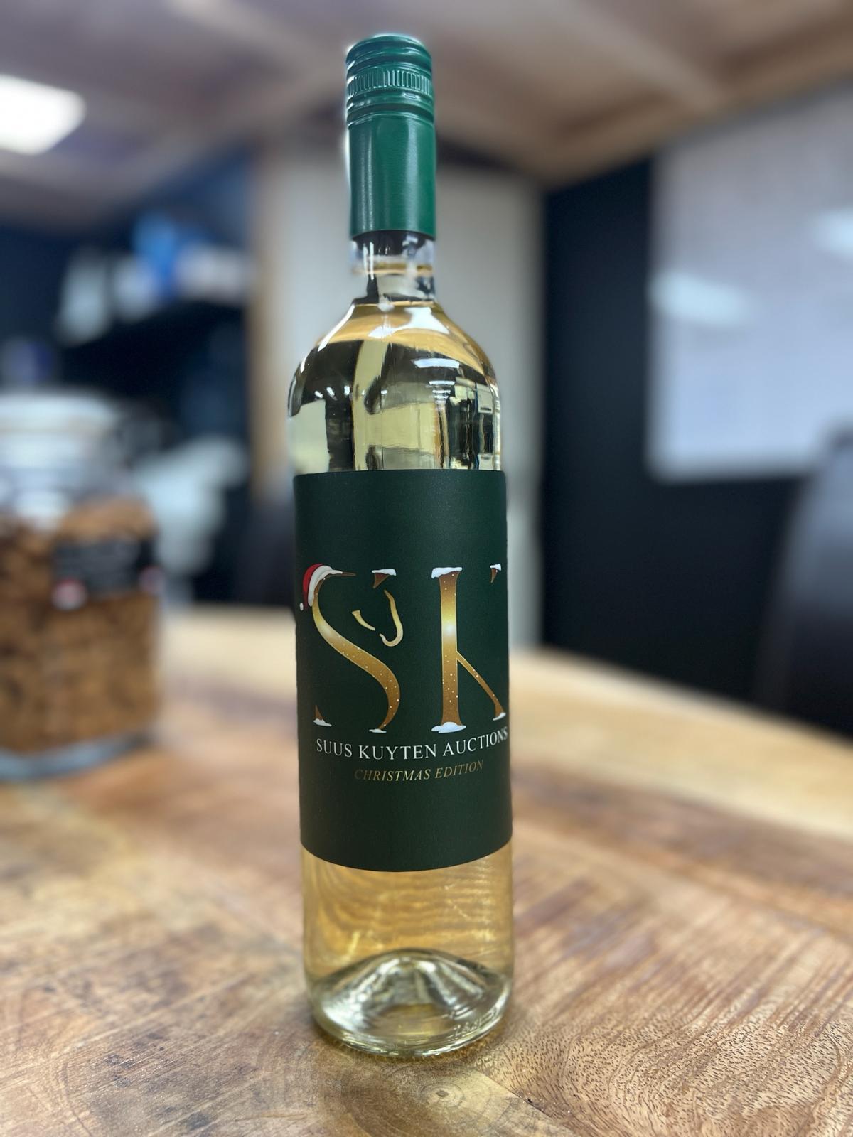 Wine Bottle with Logo - Including Custom Design