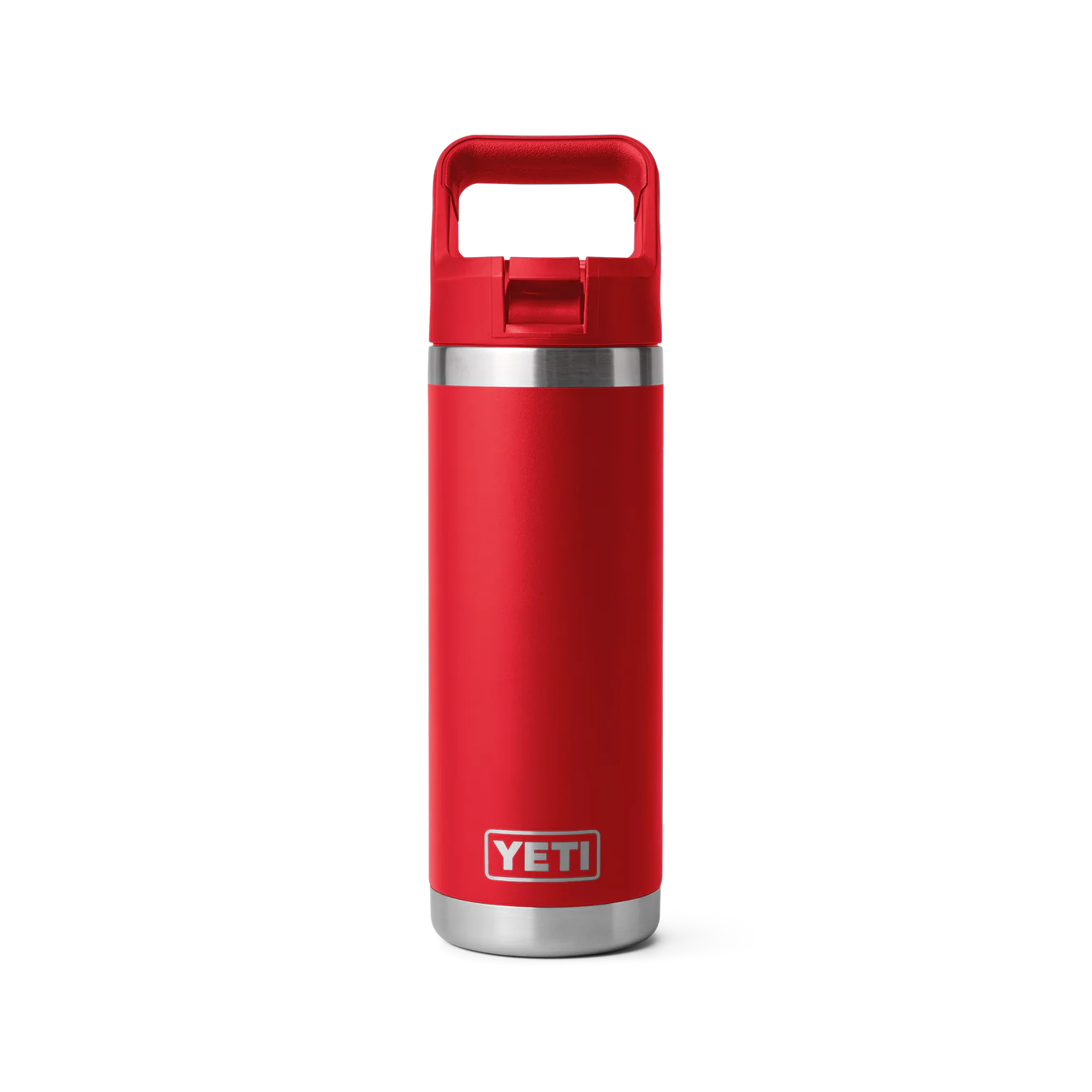 YETI Rambler Bottle with Colour Matched Straw Cap - Including Engraved Logo