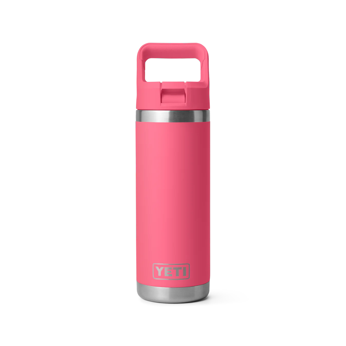 YETI Rambler Bottle with Colour Matched Straw Cap - Including Engraved Logo