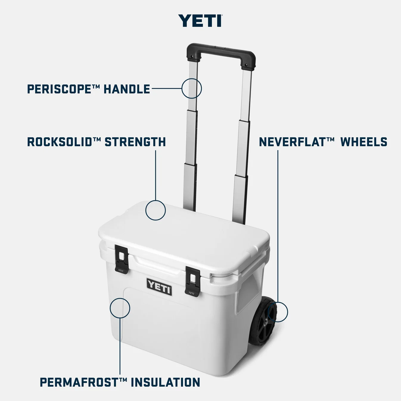 YETI ROADIE 32 Wheeled Cool Box - Including Custom Logo