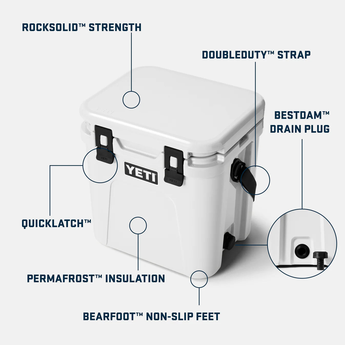 YETI ROADIE 24 Cool Box - Including Custom Logo