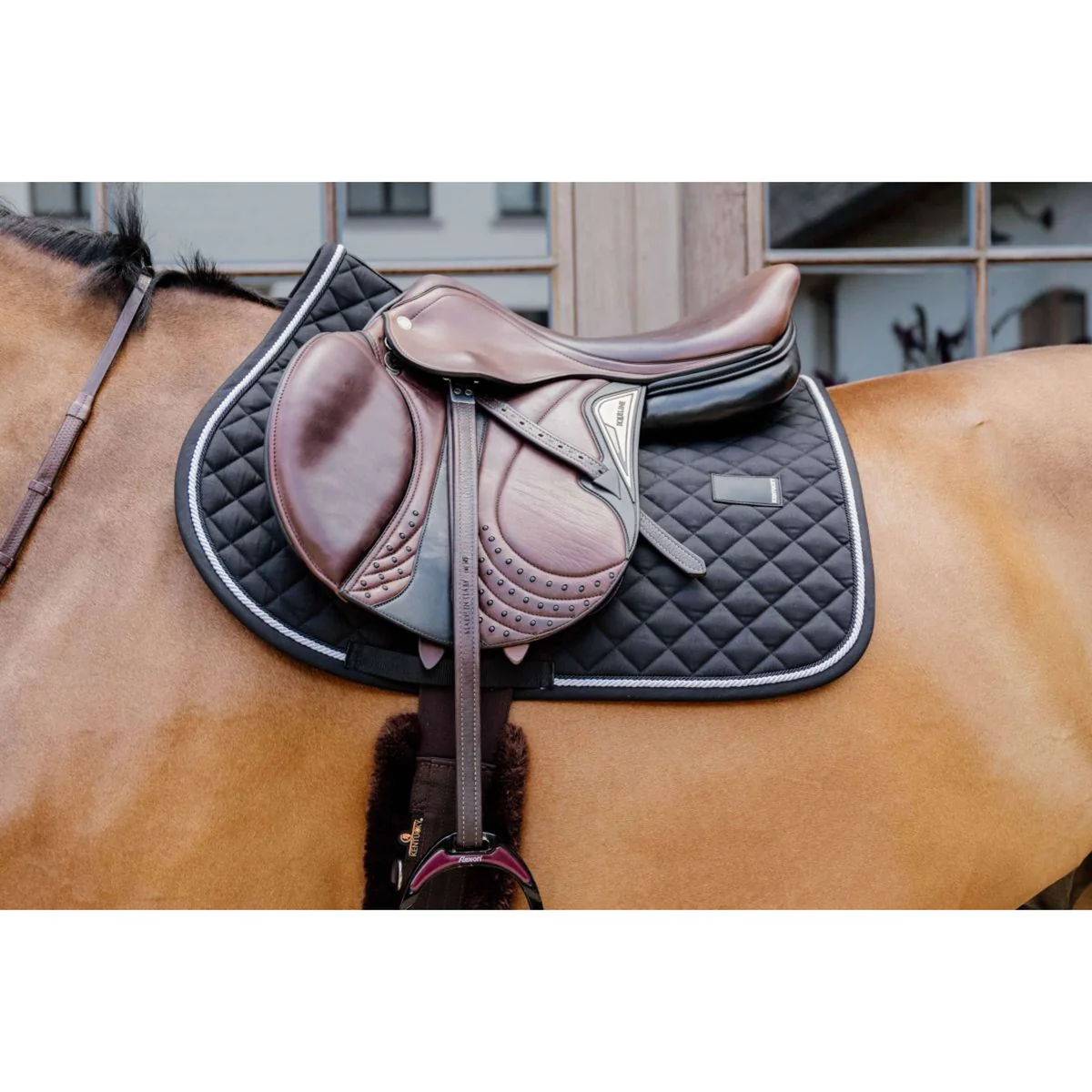 Kentucky Saddlepad Diamond Rope - Including Custom Embroidery