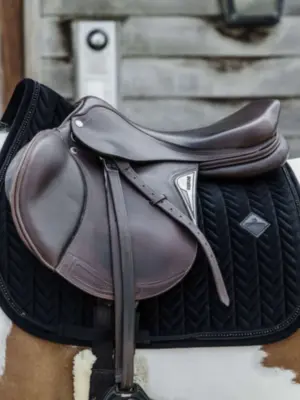 Kentucky Saddlepad Velvet Pearls