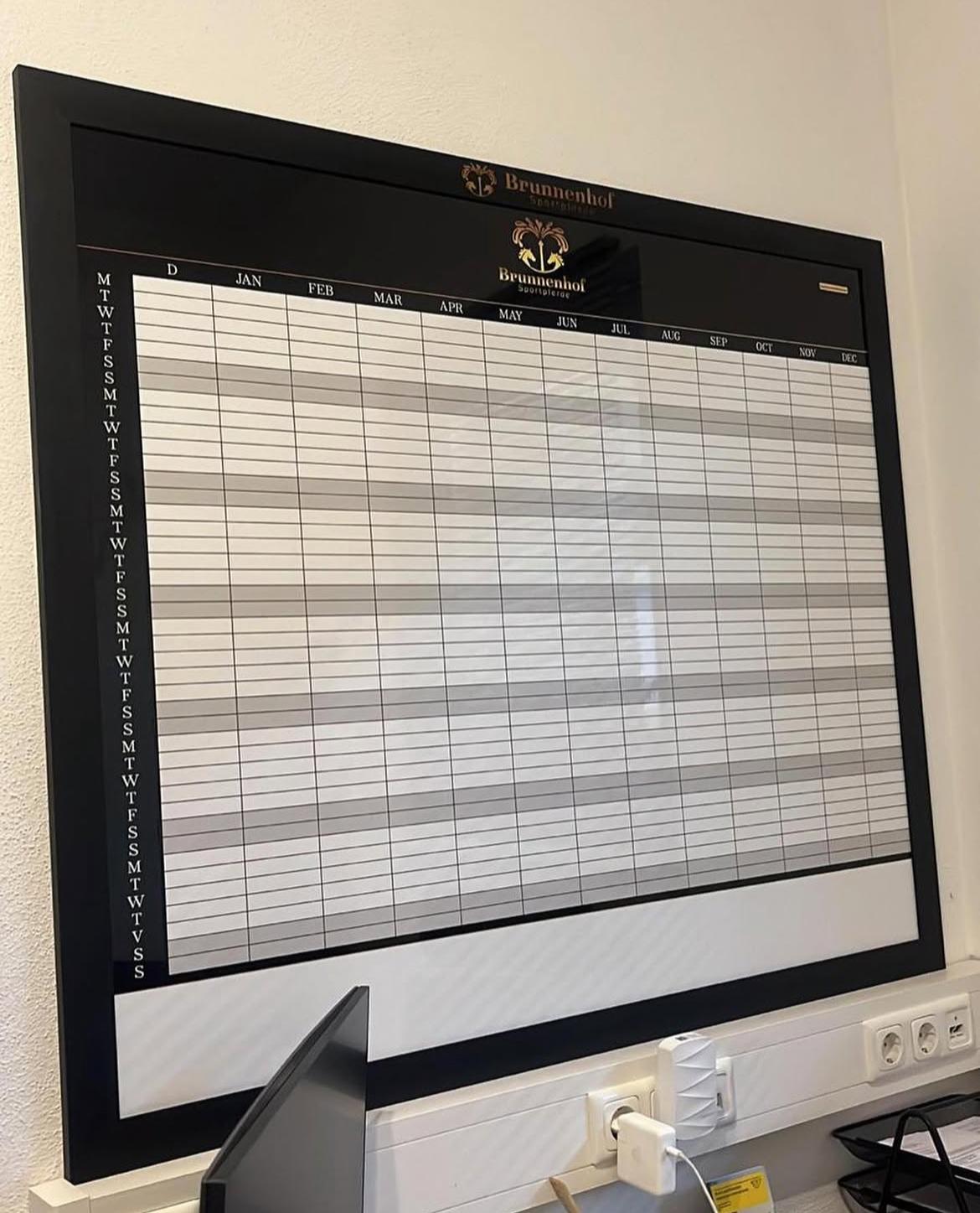 Customized Equestrian Whiteboard - Including Custom Design