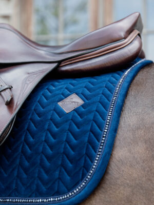 Kentucky Saddlepad Velvet Pearls