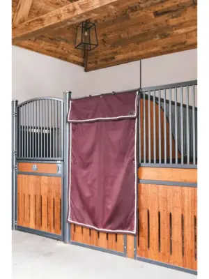 Kentucky Stable Curtain Classic With Logo