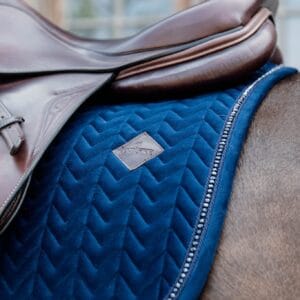 Kentucky Saddlepad Velvet Pearls